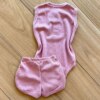 fernandaramoskids com br Conjunto Infantil Feminino Body e Short Rose 2
