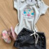 fernandaramoskids com br Conjunto Infantil Feminino Body e Short Make Today 1