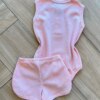 fernandaramoskids com br Conjunto Infantil Feminino Body Regata e Short Box Rosa2