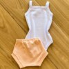fernandaramoskids com br Conjunto Infantil Feminino Body Ursinho de Alcinha e Calcinha Salmão2