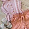 fernandaramoskids com br Conjunto Infantil Feminino Regata e Short Rose 1