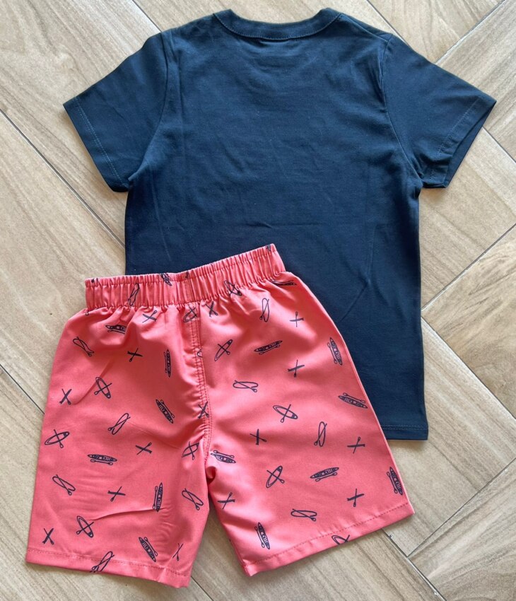 fernandaramoskids com br Conjunto Infantil Masculino Camiseta Bermuda Together We Win 2