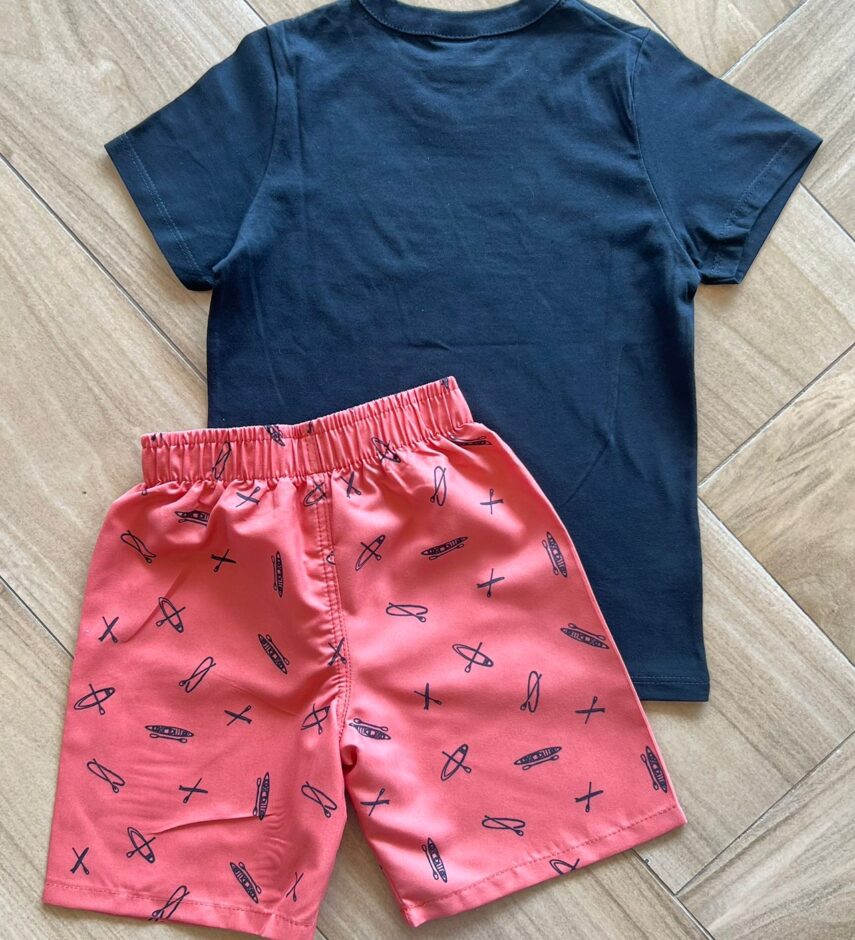 fernandaramoskids com br Conjunto Infantil Masculino Camiseta Bermuda Together We Win 2