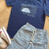 fernandaramoskids com br Conjunto Infantil Masculino Camiseta e Bermuda Azul 1