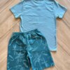 fernandaramoskids com br Conjunto Infantil Masculino Get Outside Camiseta Bermuda Verde 2