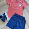 fernandaramoskids com br Conjunto Infantil Masculino Next Plan Camiseta Bermuda 1