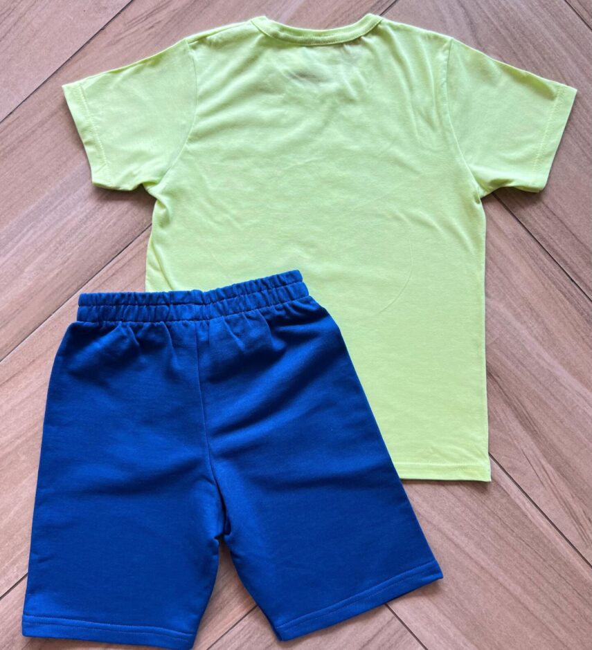 fernandaramoskids com br Conjunto Infantil Masculino No Boundaries Camiseta Bermuda 2