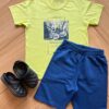 Conjunto Infantil Masculino No Boundaries Camiseta Bermuda Fernanda ramos kids