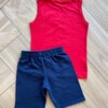 fernandaramoskids com br Conjunto Infantil Masculino Regata Como Desenhar e Bermuda Azul2