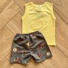 fernandaramoskids com br Conjunto Infantil Masculino Regata e Bermuda Safari Tigre 2