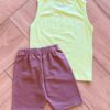Conjunto Infantil Masculino Regata Hey Sunny e Bermuda Estampada Fernanda Ramos Kids