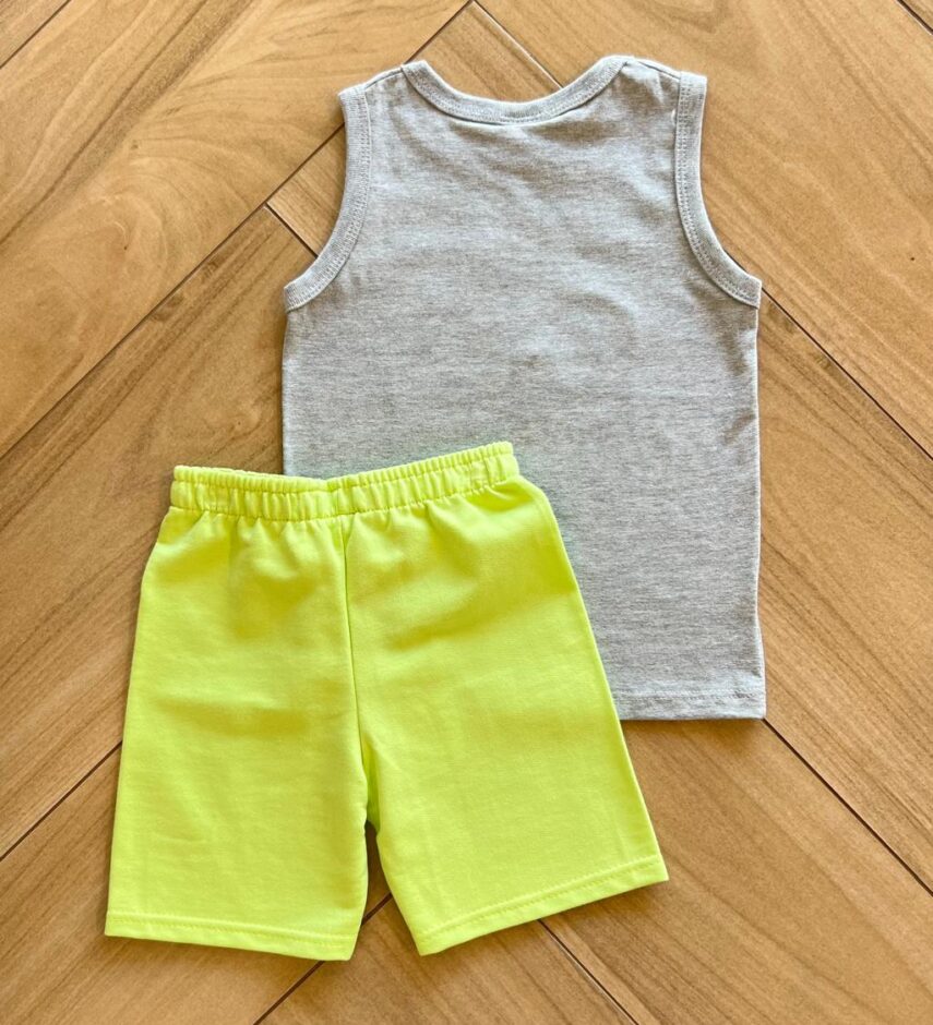 fernandaramoskids com br Conjunto Infantil Masculino Regata Long Board e Bermuda Estampada 2
