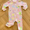 fernandaramoskids com br Macacão Infantil Feminino Manga Longa Estampa Fazendinha Lilás3