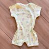 fernandaramoskids com br Macaquinho Infantil Feminino em Suedine Estampa Patinhos Amarelo2