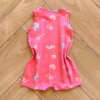Macaquinho Infantil Feminino Estampado Arco Íris Rosa Fernanda Ramos Kids