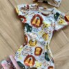 fernandaramoskids com br Macaquinho Infantil Feminino Estamapado Safari Off White 1