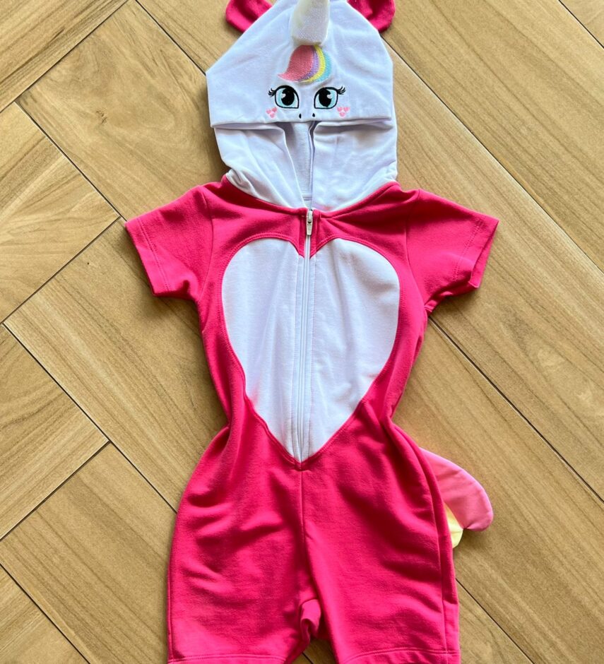 Pijama Infantil Feminino Unicórnio Pink Fernanda ramos kids