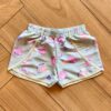 Short Infantil Feminino Estampado Concha Verde Fernanda Ramos Kids