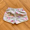 fernandaramoskids com br Short Infantil Feminino Estampado Concha Verde2