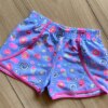 fernandaramoskids com br Short Infantil Feminino Estampado Emojis Lilás1