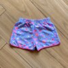 fernandaramoskids com br Short Infantil Feminino Estampado Emojis Lilás2