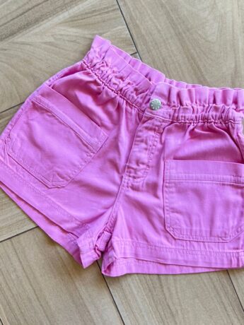 fernandaramoskids com br Short Infantil Feminino Jeans Bolso frontal Lilás1