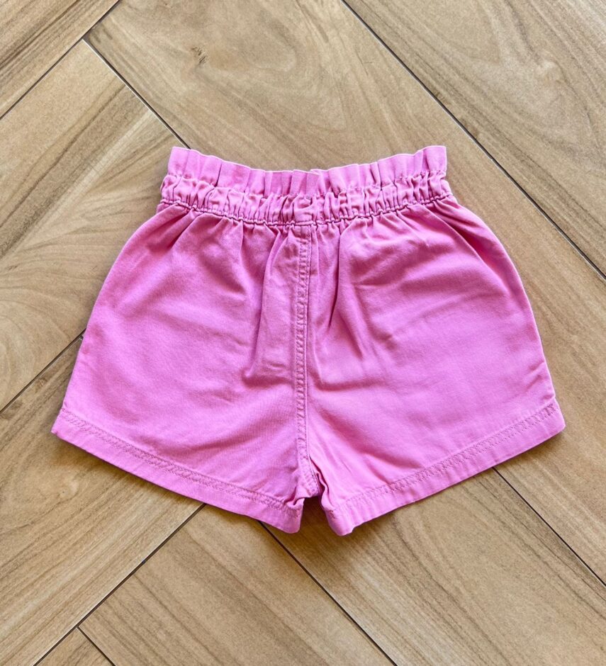 fernandaramoskids com br Short Infantil Feminino Jeans Bolso frontal Lilás2