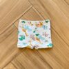 Short Infantil Masculino Estampa Animal Off White Fernanda Ramos Kids