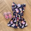 Vestido Infantil Feminino com Babado Mundo Animal Fernanda ramos kids