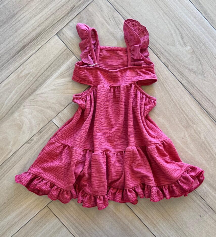 fernandaramoskids com br Vestido Infantil Feminino Curto com Pérola 2