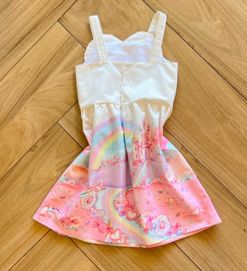 fernandaramoskids com br Vestido Infantil Feminino Curto Coração 1
