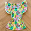 Vestido Infantil Feminino Curto Estampa Animal 1 Fernanda ramos kids