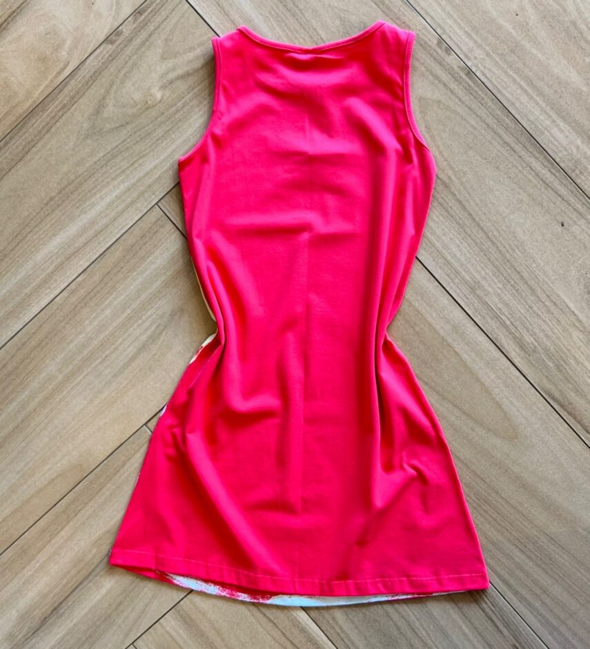 fernandaramoskids com br Vestido Infantil Feminino Curto Evase Estampa Borboleta e Floral 2
