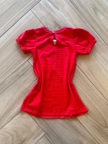Fernanda ramos kids Vestido Infantil Feminino Curto Meia Malha Textura Dog 1