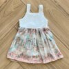 fernandaramoskids com br Vestido Infantil Feminino Estampado com Detalhe em Pérola e Tule 1