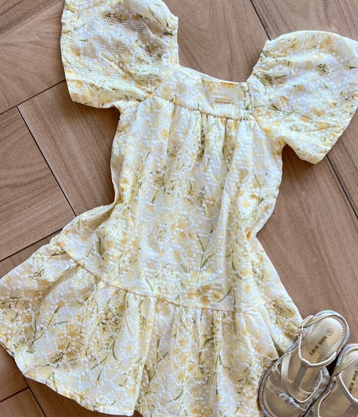 fernandaramoskids com br Vestido Infantil Feminino Flor 1