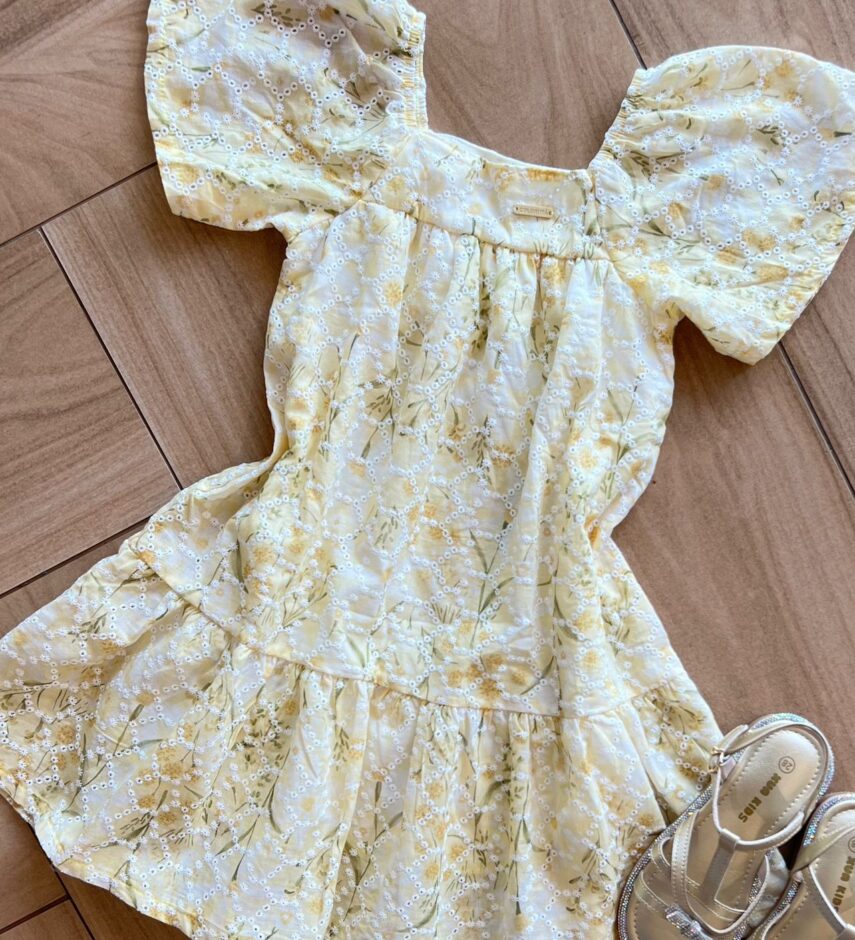 fernandaramoskids com br Vestido Infantil Feminino Flor 1