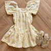 Vestido Infantil Feminino Flor Fernanda Ramos Kids