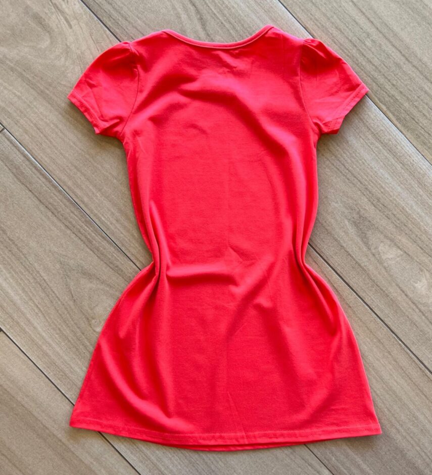 fernandaramoskids com br Vestido Infantil Feminino Manga Curta Vamos Brincar no Jardim 2