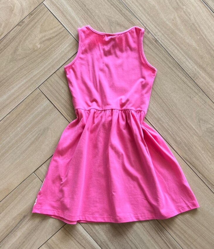 fernandaramoskids com br Vestido Infantil Feminino Rodado Pink 2