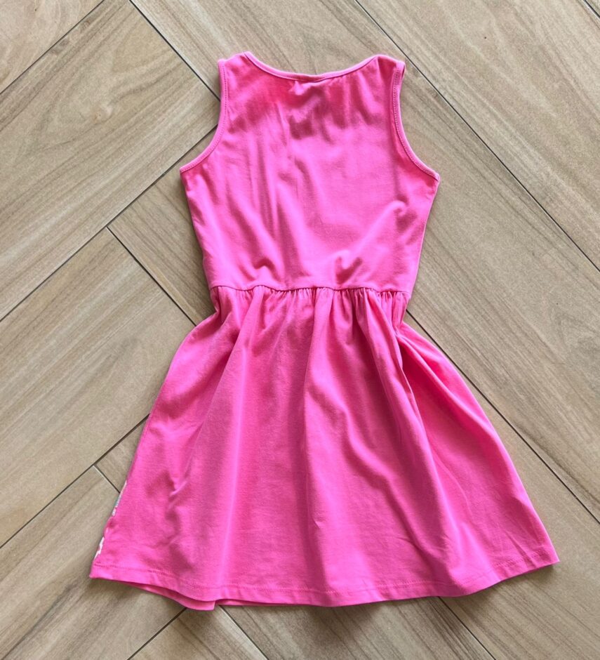 fernandaramoskids com br Vestido Infantil Feminino Rodado Pink 2