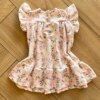 fernandaramoskids com br Vestido Infantil Feminino Rosa Estampa Esquilinho 2