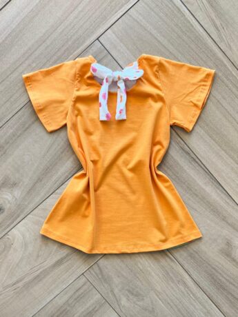Vestido Infantil Feminino Ursinho Florista 1 Fernanda ramos kids