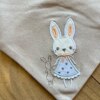 fernandaramoskids com br Babador Infantil Feminino Detalhe do Bichinho Bege1