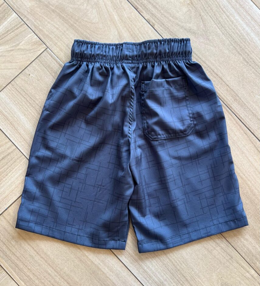 fernandaramoskids com br Bermuda Infantil Boxer Masculina Estampado Cinza Escuro2