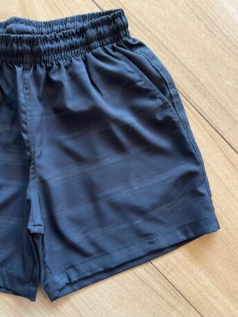 fernandaramoskids com br Bermuda Infantil Boxer Masculina Estampado Preta com Detalhe1