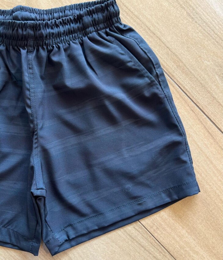 fernandaramoskids com br Bermuda Infantil Boxer Masculina Estampado Preta com Detalhe1
