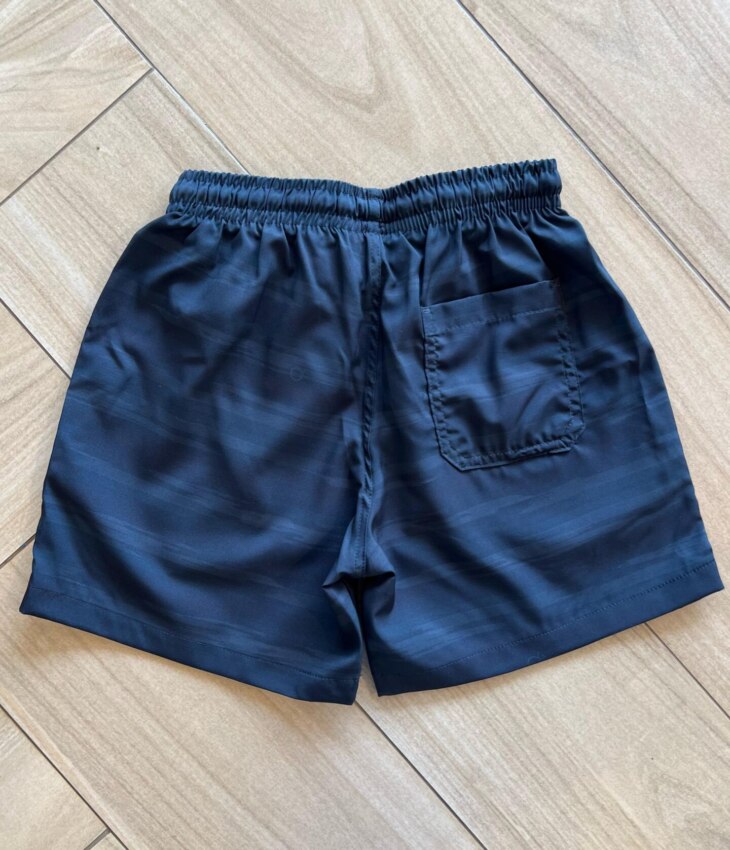 fernandaramoskids com br Bermuda Infantil Boxer Masculina Estampado Preta com Detalhe2