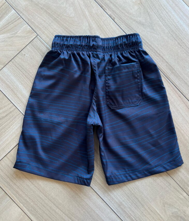 fernandaramoskids com br Bermuda Infantil Boxer Masculina Estampa em Listras Preta2