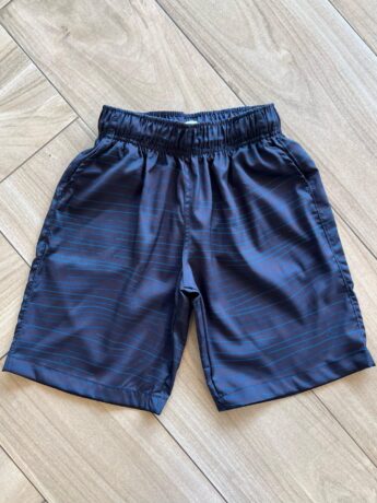 Bermuda Infantil Boxer Masculina Estampa em Listras Preta Fernanda Ramos Kids
